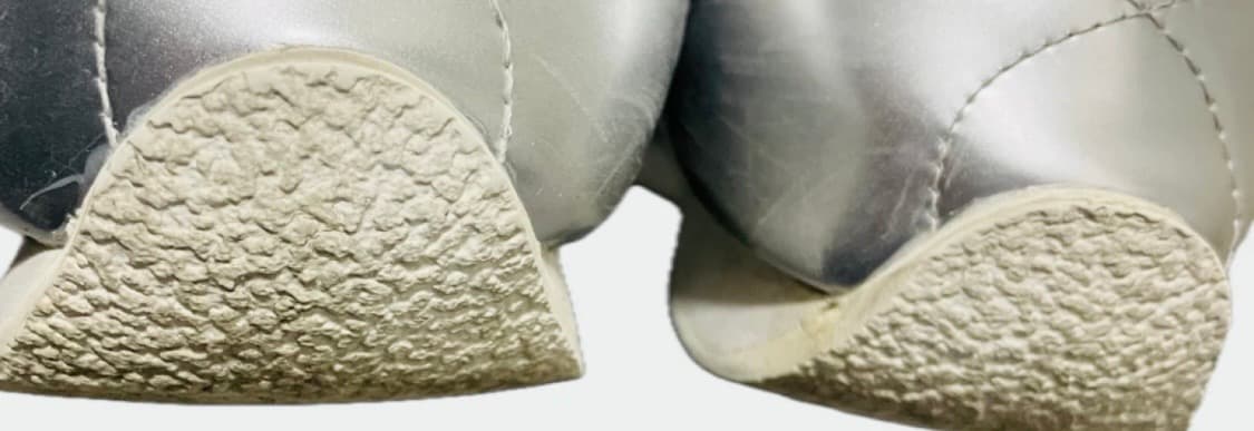 야세 스파이더 레더 스니커즈 실버 240 풀박스 상품이미지5