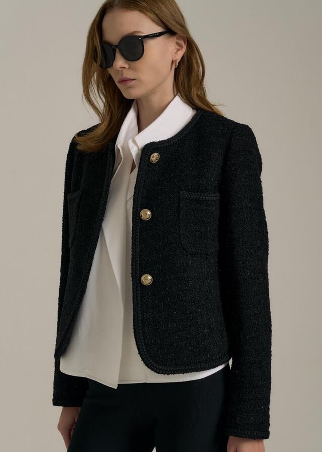 브로우엔드 BOUCLE TWEED CROP JACKET 상품이미지5