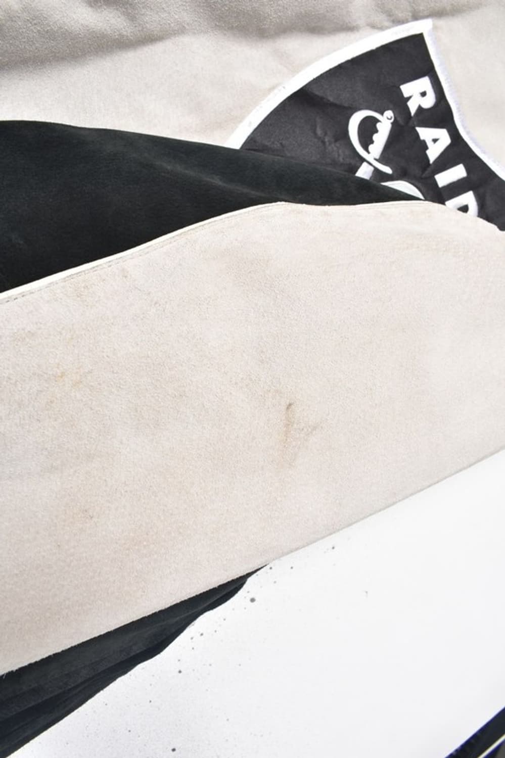 NFL 레이더스 스타디움 레더 자켓 XL M0081 상품이미지4