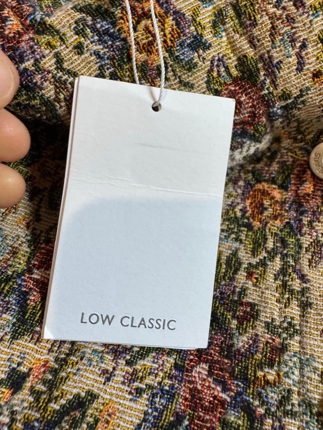 새상품 frontrow 프론트로우 자카드 원피스 상품이미지3