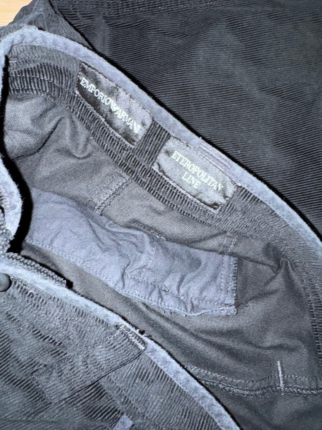 엠포리오 아르마니 코듀로이 팬츠 상품이미지6
