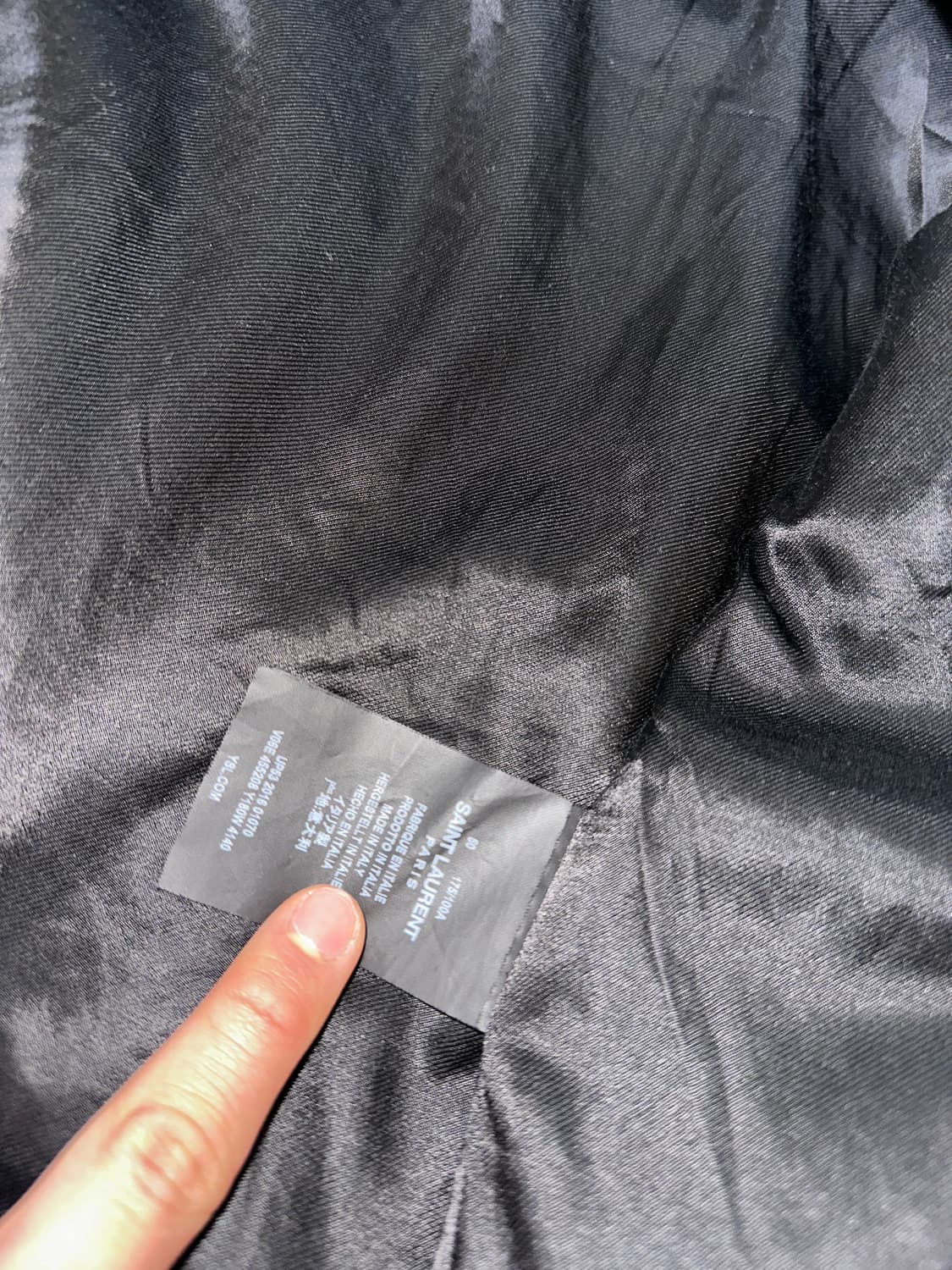 생로랑 16fw palladium시즌 스타 카라 바시티 상품이미지6