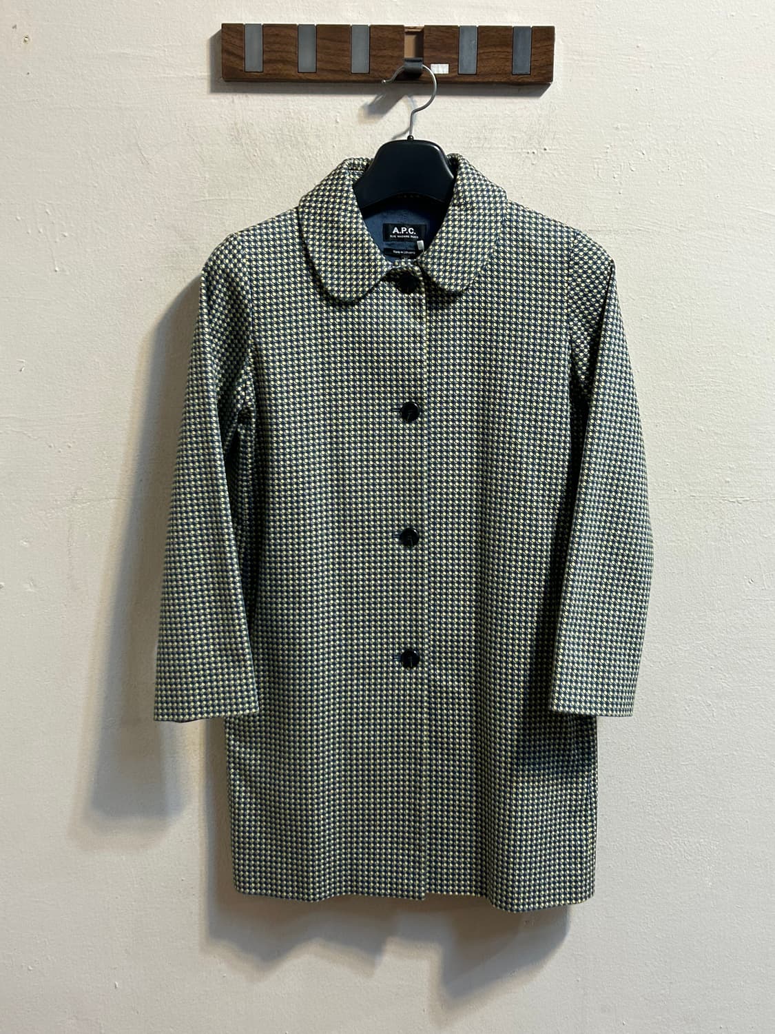 아페쎄 플라워 패턴 코트 상품이미지1