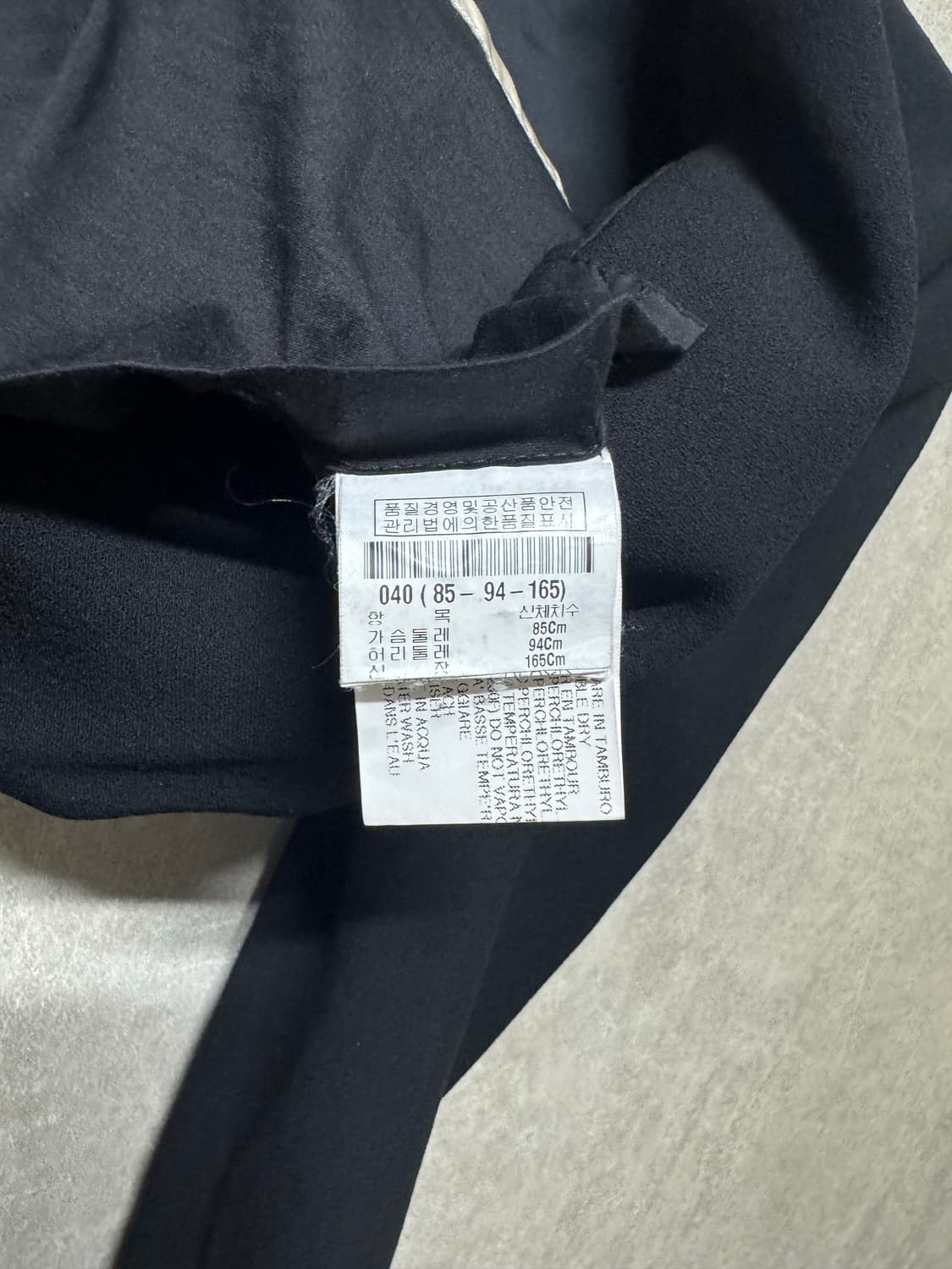 40 / 릭오웬스 원버튼 블레이저 상품이미지4