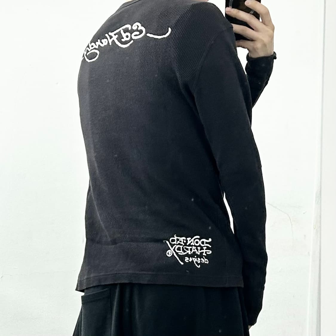 에드하디 와플 롱슬리브 상품이미지3