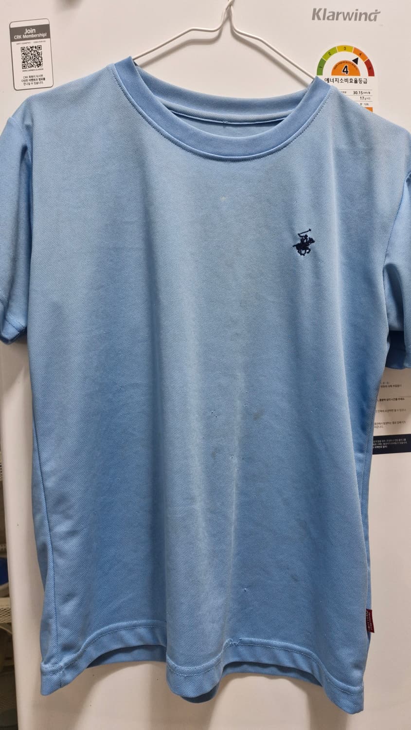 하늘색 반팔티 상품이미지2