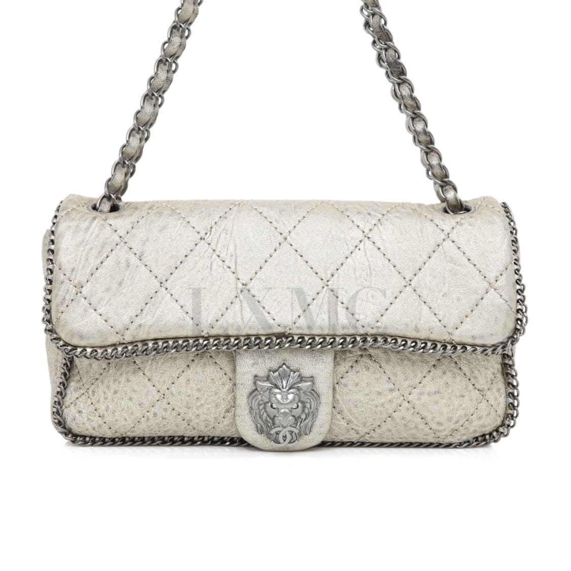 샤넬 칼라거펠트 라이언 체인백 메탈릭골드 플랩 숄더 상품이미지1