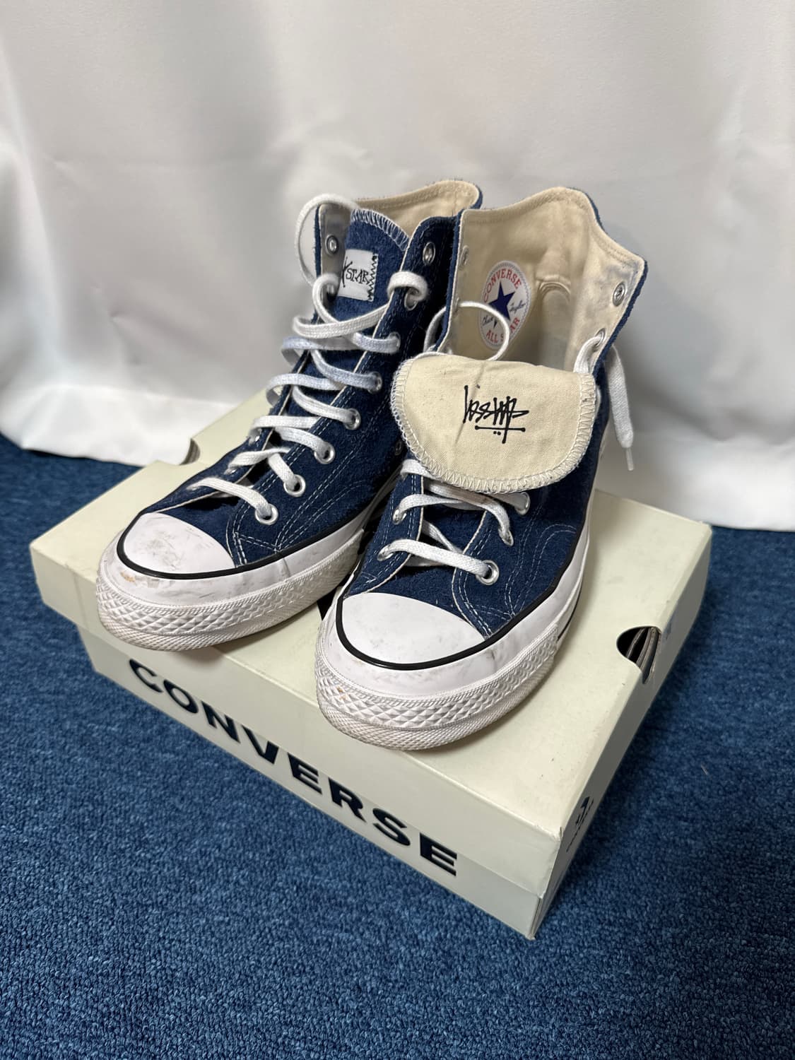 Converse x Stussy Chuck 70 High 8 Ball N 상품이미지3