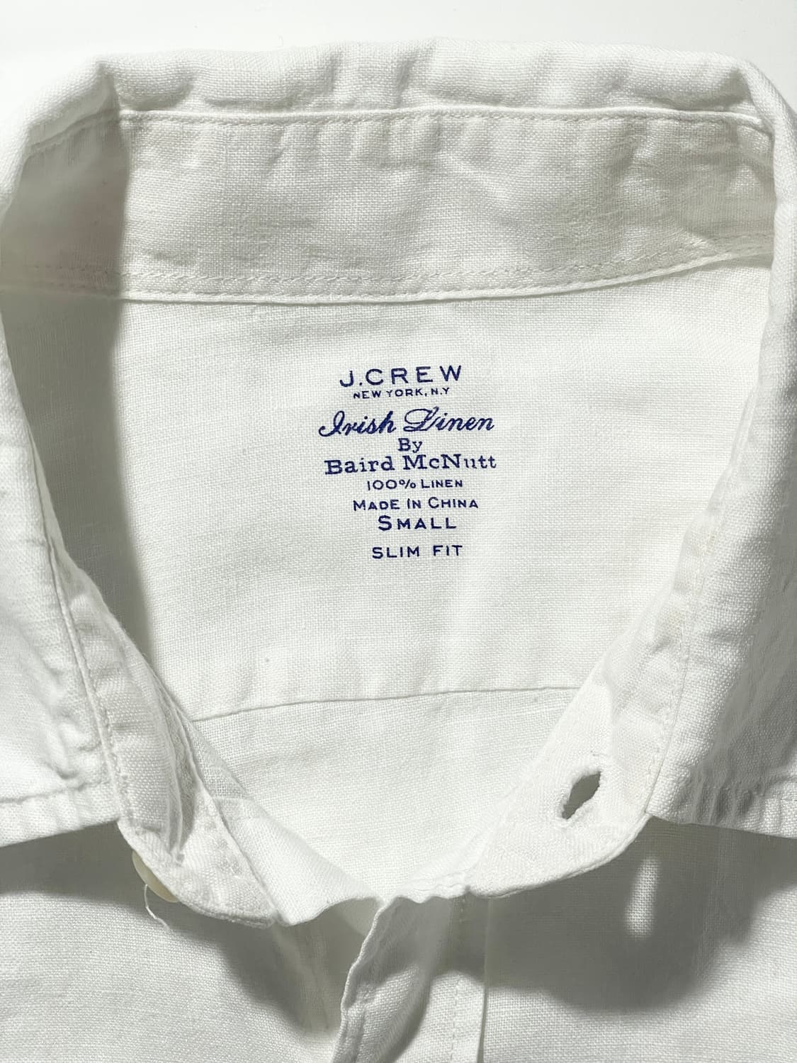 J.Crew Linen Shirt - White 상품이미지4