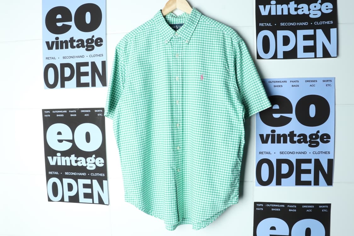 (XL-2XL) 폴로 랄프로렌 반팔셔츠 남방 USA 무지-H31301 상품이미지2