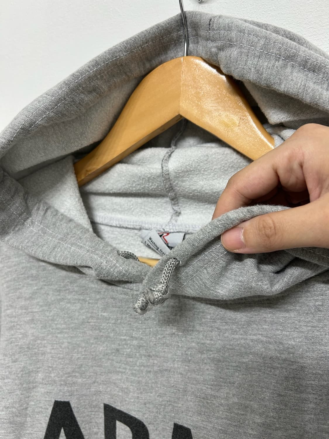 90-00's US Army Rothco Grey Hoodie Sweat 상품이미지4
