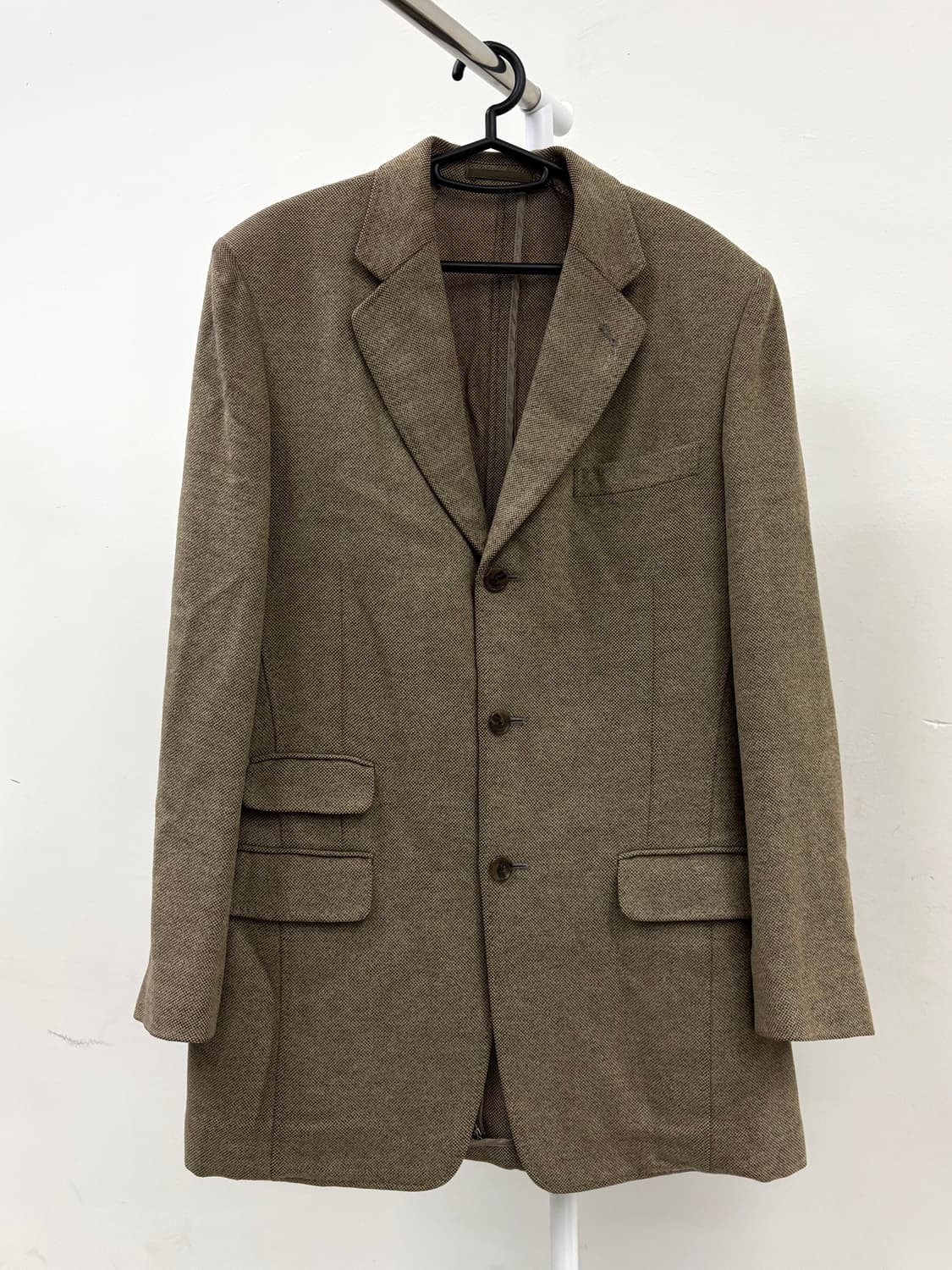 빈티지 베이지 블레이저 울 자켓 상품이미지6