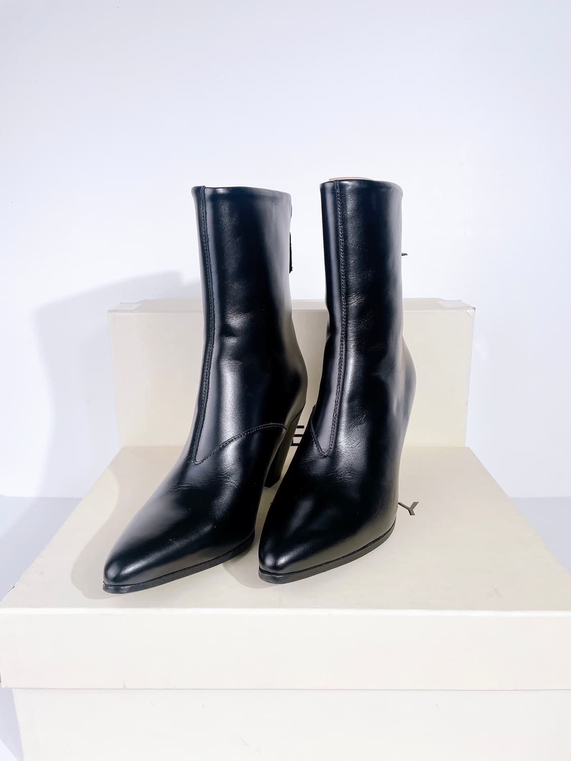 (정품/새상품) 아워레가시 여성 블랙 PRIS 소가죽 부츠 상품이미지7