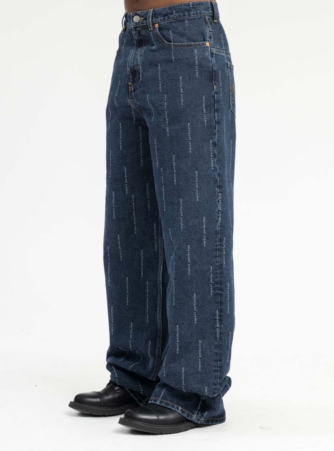 마틴로즈 와이드 레그 진 M 상품이미지1