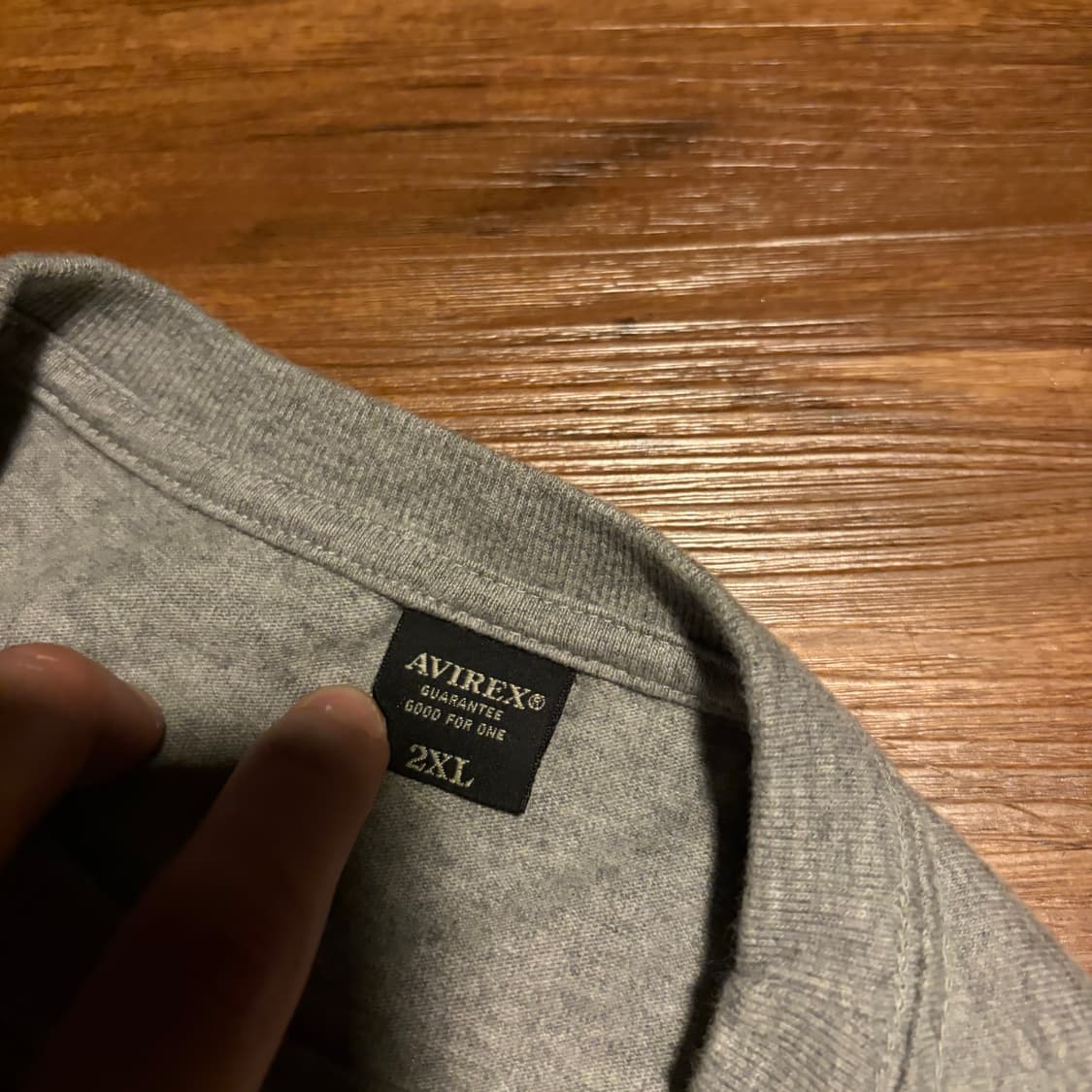 AVIREX JAPAN PATCHWORK T-SHIRT 상품이미지7