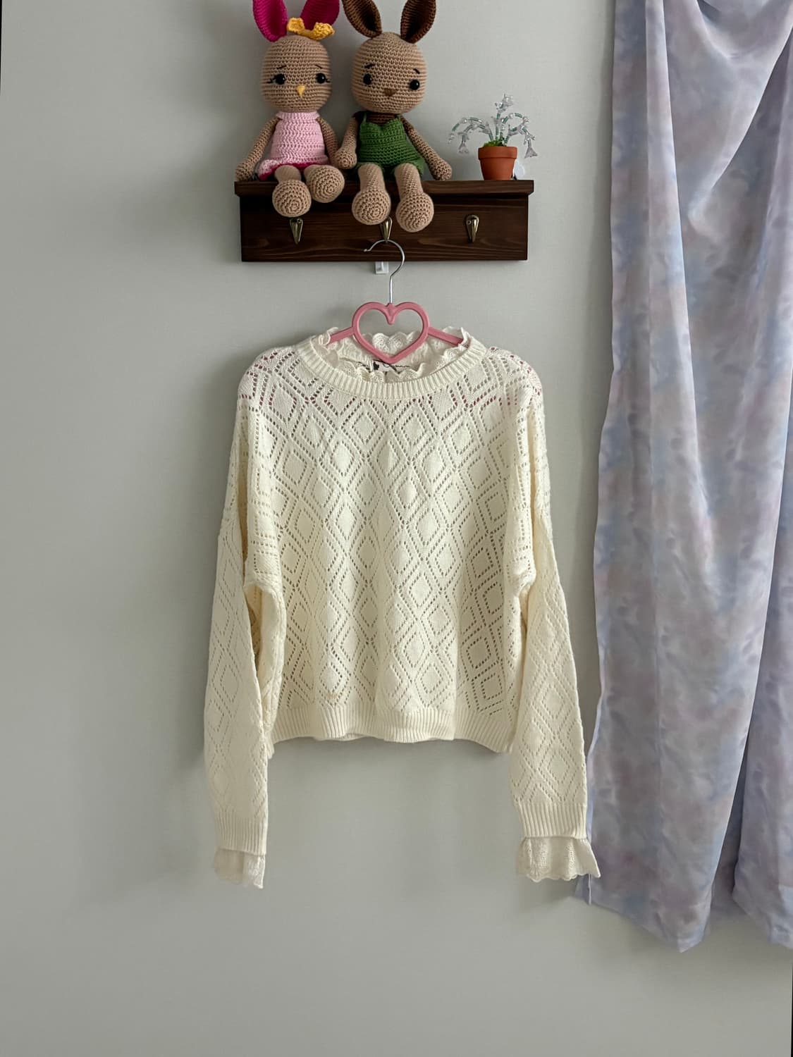 프릴 니트 상품이미지1