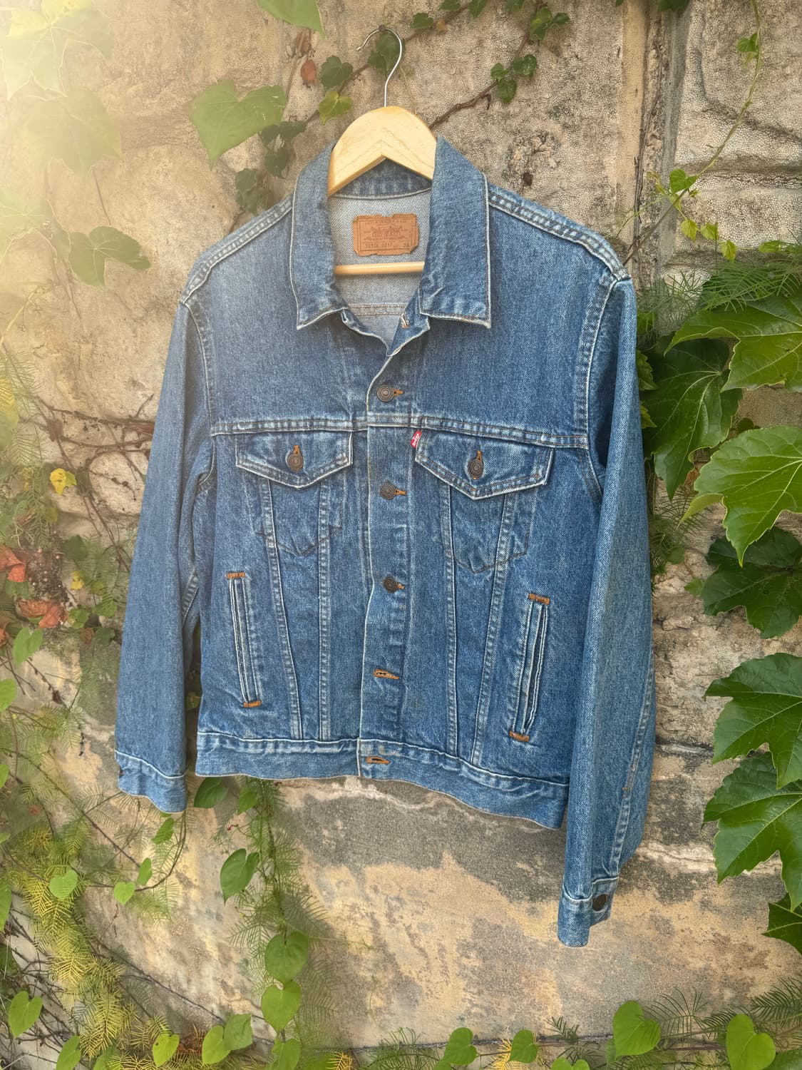 90s levis 리바이스 3rd usa 데님 트러커 자켓 38 상품이미지3