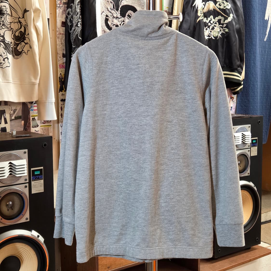 JPN 그레이 셔링 코튼 집업 상품이미지4