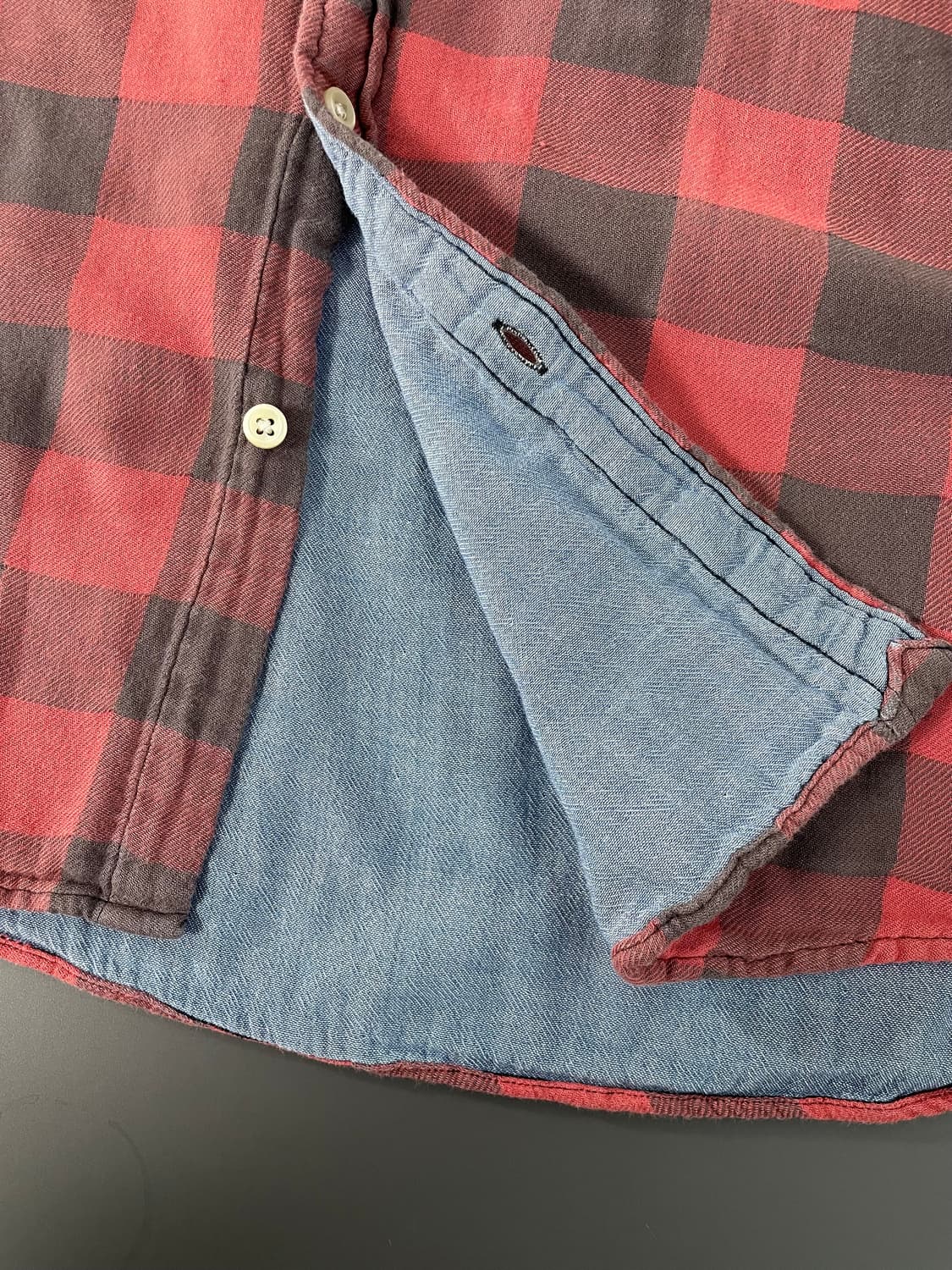 [M] 폴로 랄프로렌 플란넬 더블 페이스 셔츠 클래식핏 QR인증 상품이미지6