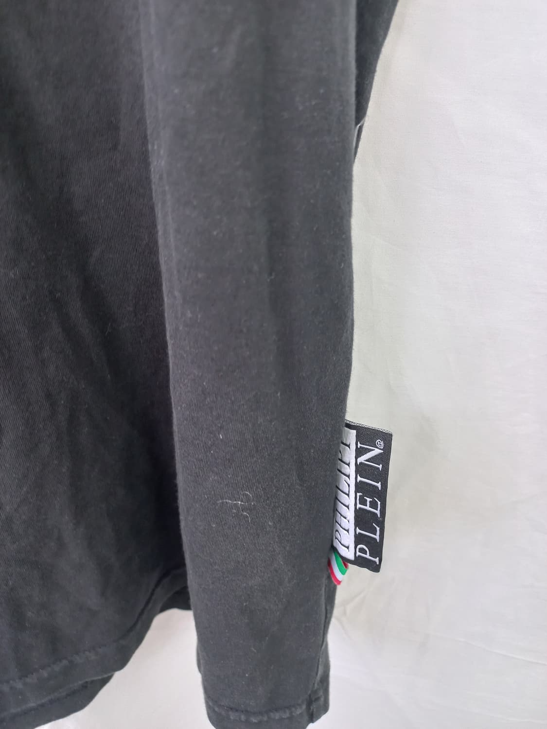 필립플레인 블랙 플래티넘 컷 티셔츠 (남110) 상품이미지7