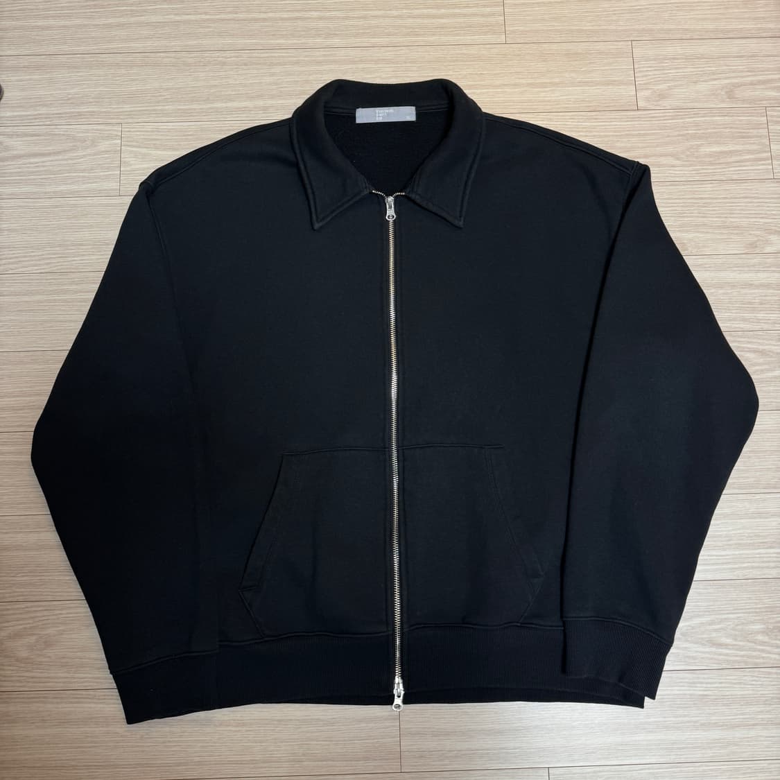 에잇세컨즈 카라 베이직 자켓 블랙 XL 상품이미지1