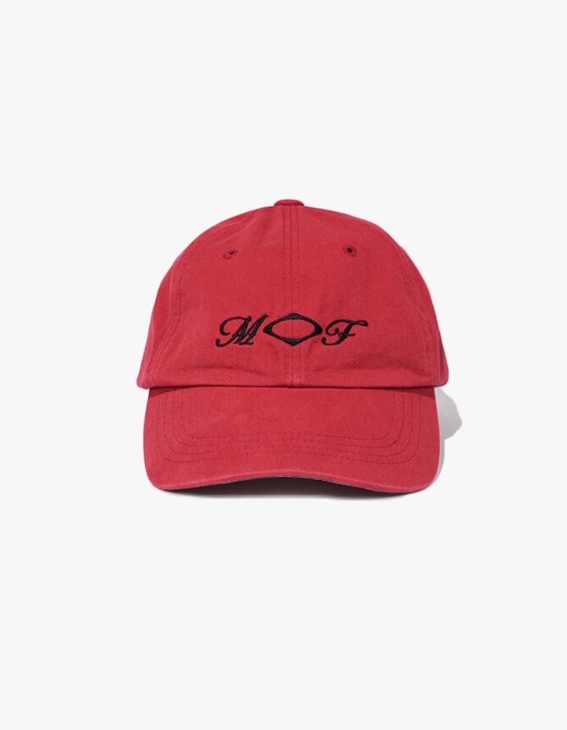 Rhombus String Ball Cap - Red 상품이미지1
