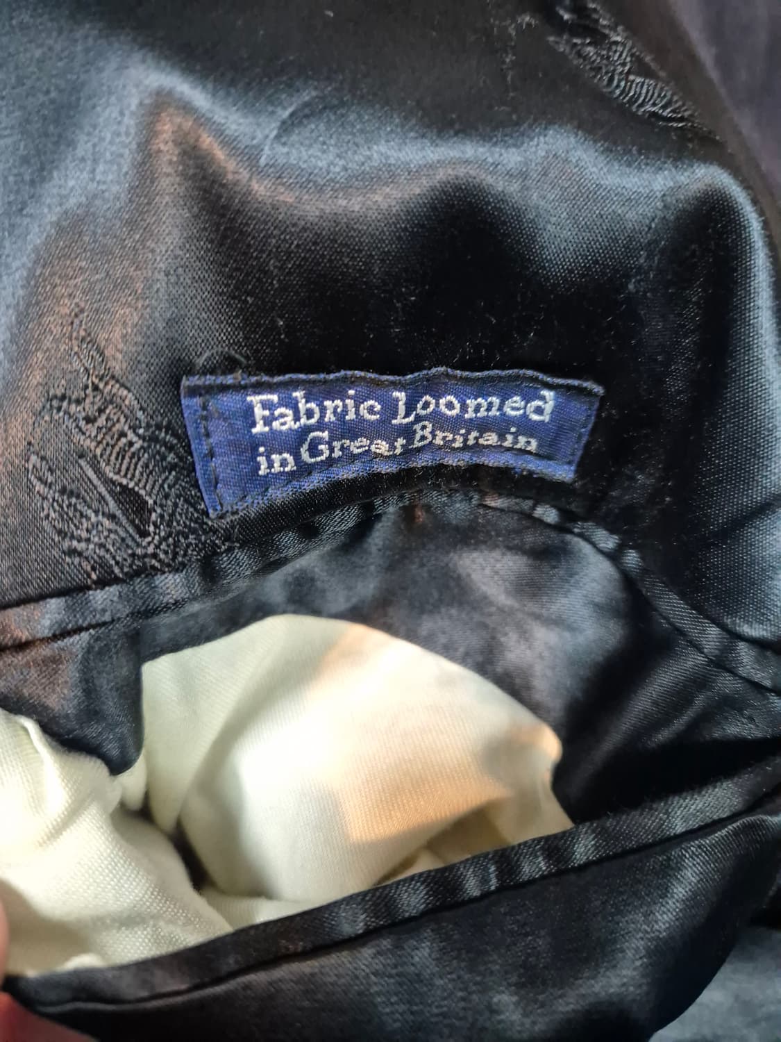 버버리 램스울 네이비 발마칸코트 (105-110) 상품이미지5