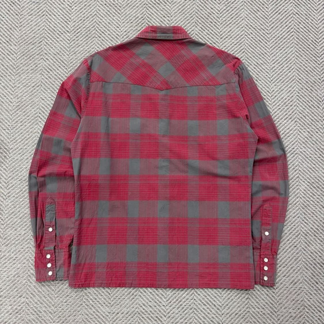 빅맥 체크셔츠 v2957 상품이미지2