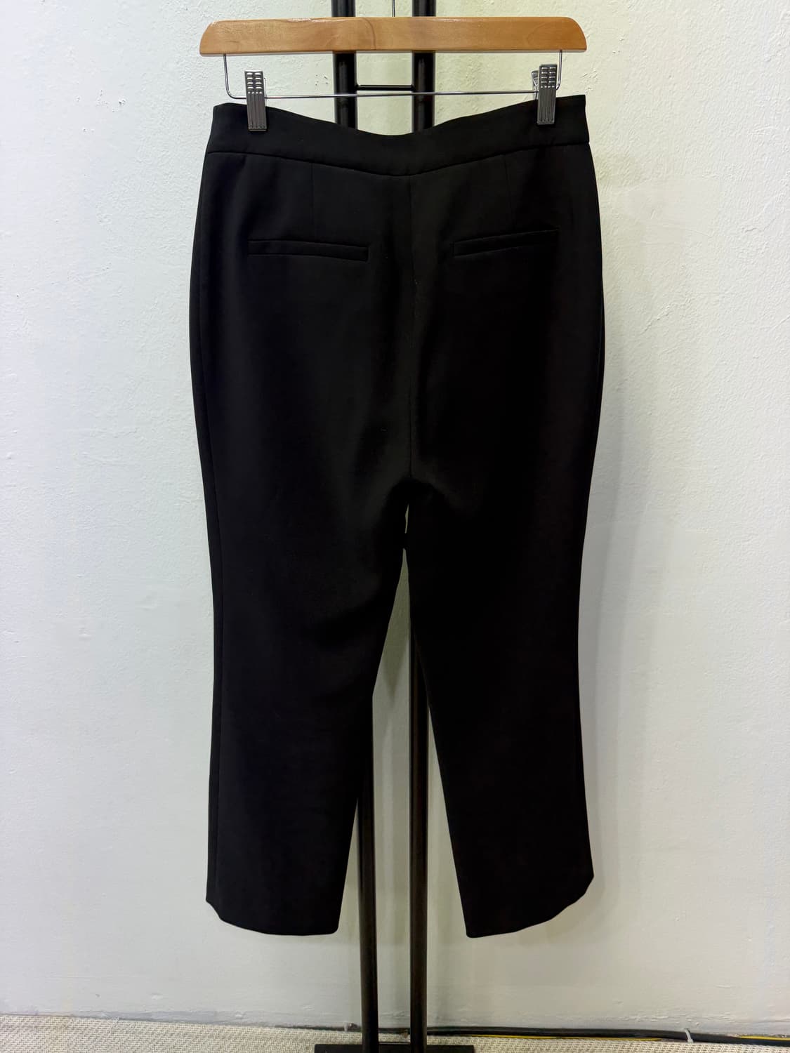 정품) TIME 타임 한섬 밑단절개 슬랙스 팬츠 67(28) 상품이미지5