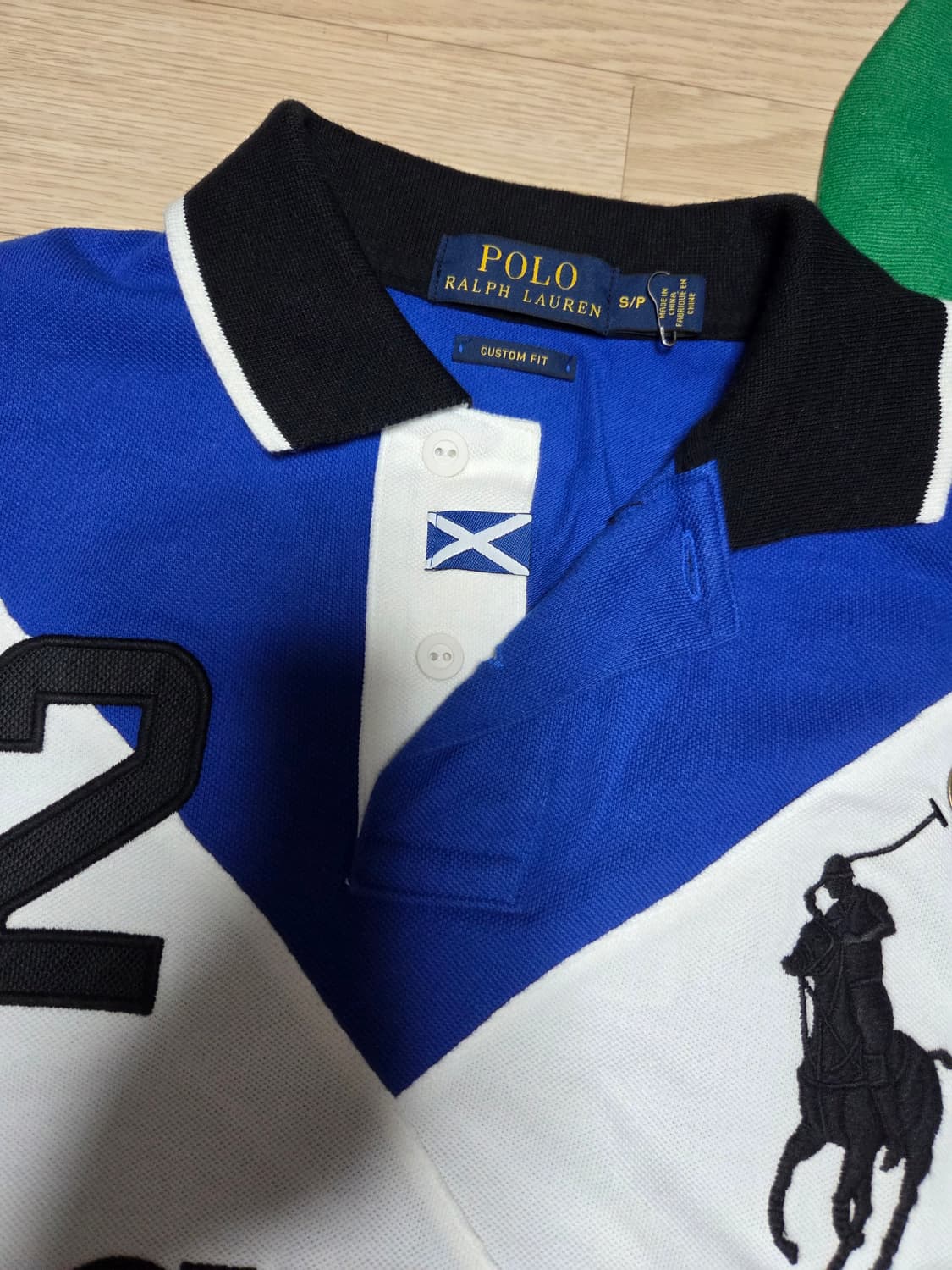 (화보촬영용 1회 착용) POLO RALPH LAUREN 카라티 반팔 티 상품이미지5