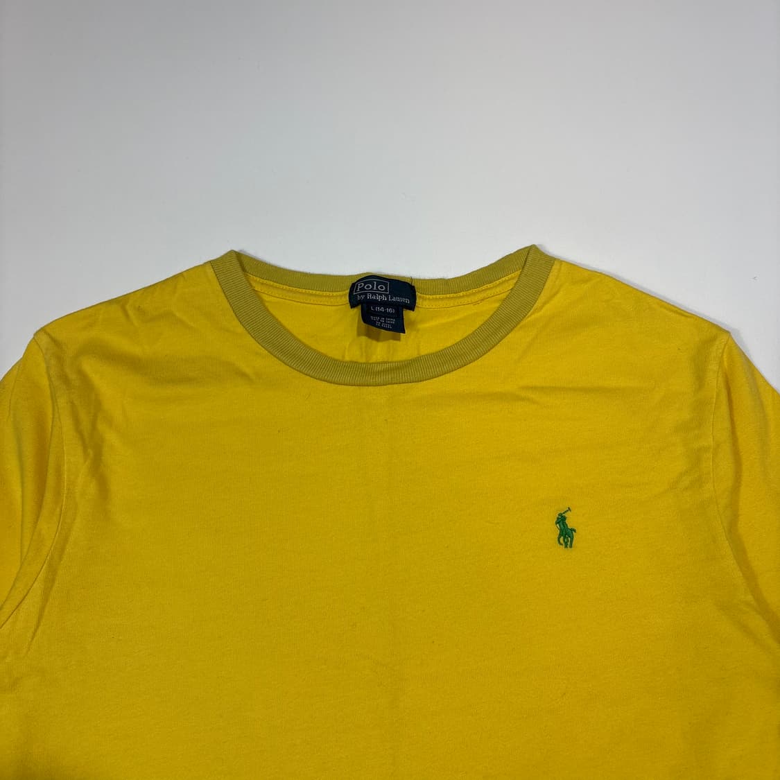 폴로랄프로렌 옐로우 긴팔 티셔츠 상품이미지2
