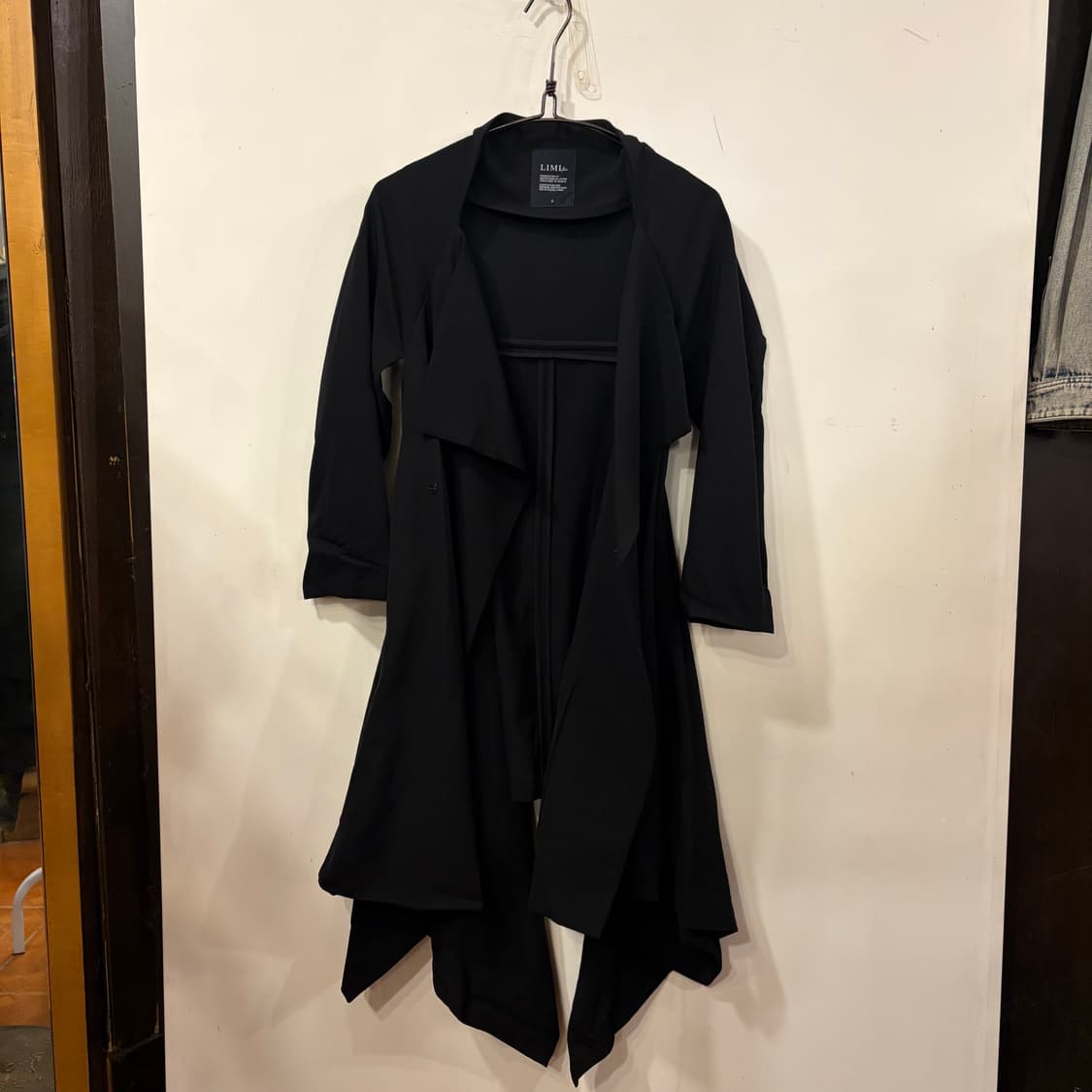 리미 푸 요지야마모토 아방가르드 드레이프 암홀커팅 코트 상품이미지4
