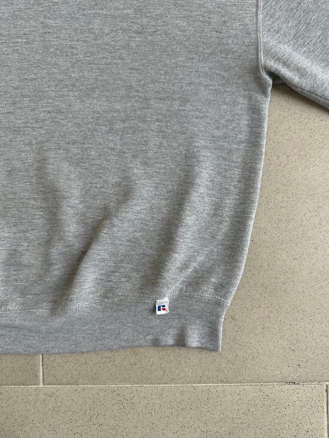 90s 빈티지 러셀 스웻셔츠 그레이 L USA 상품이미지3