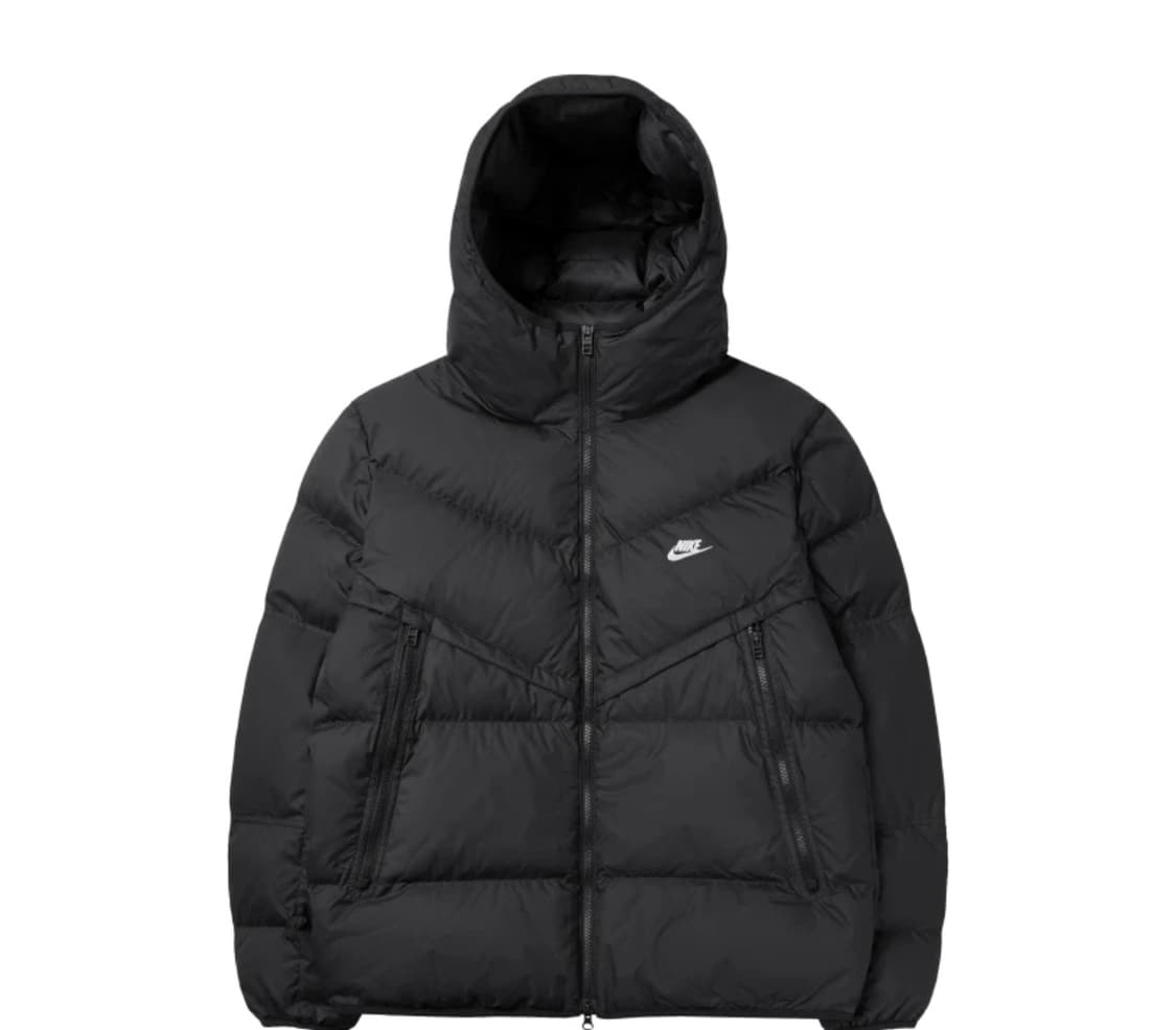 (새상품) 나이키 NSW 스톰핏 윈드러너 후드 자켓 블랙 상품이미지1