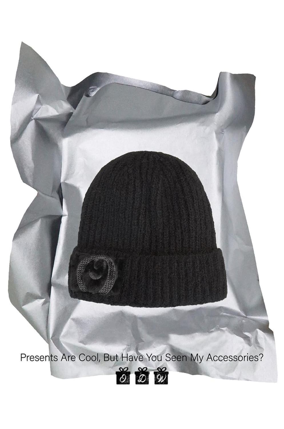 odlyworkshop Black Fuzzy-Wuzzy 비니 상품이미지2