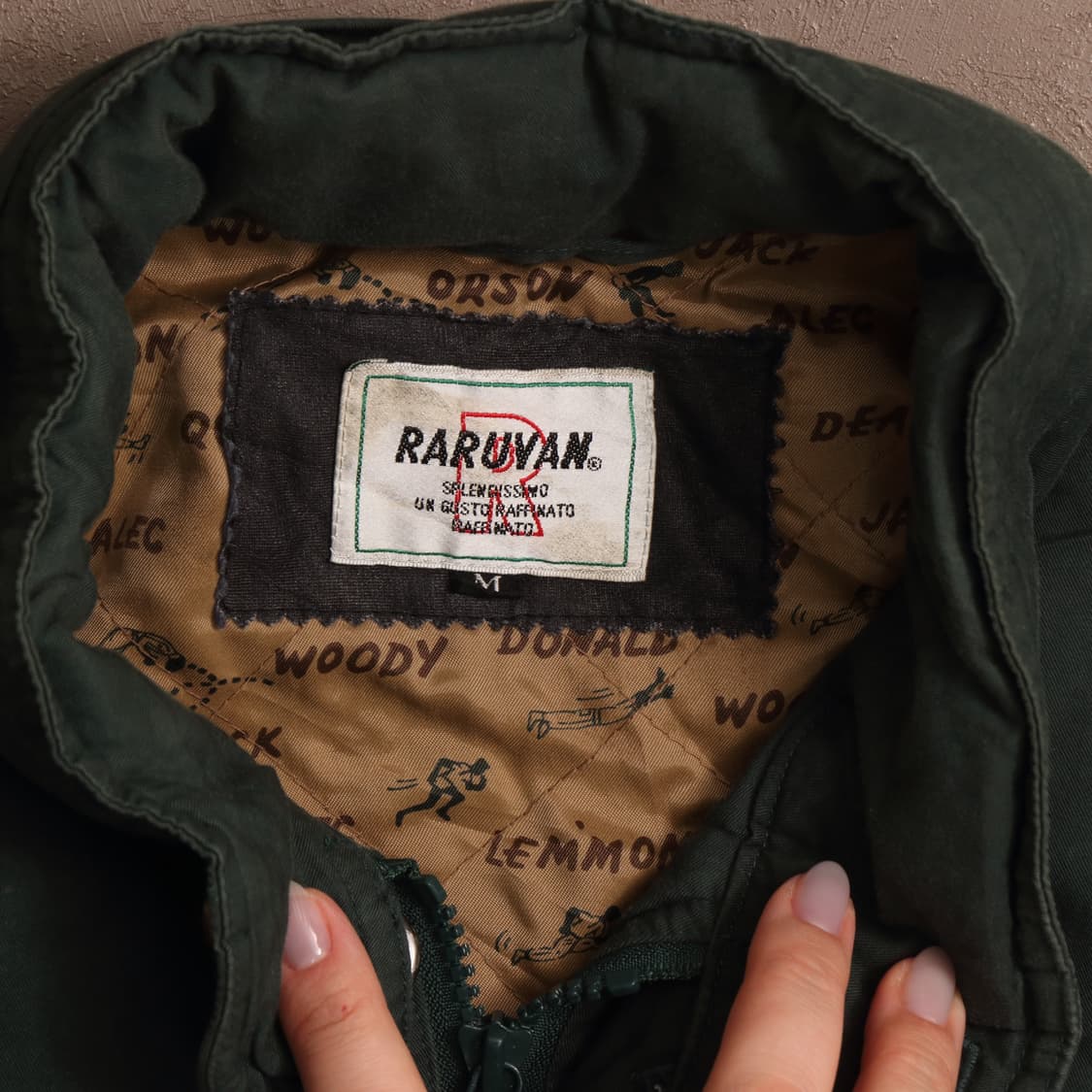 90's 일본빈티지 코튼 봄버자켓 A1508 상품이미지3