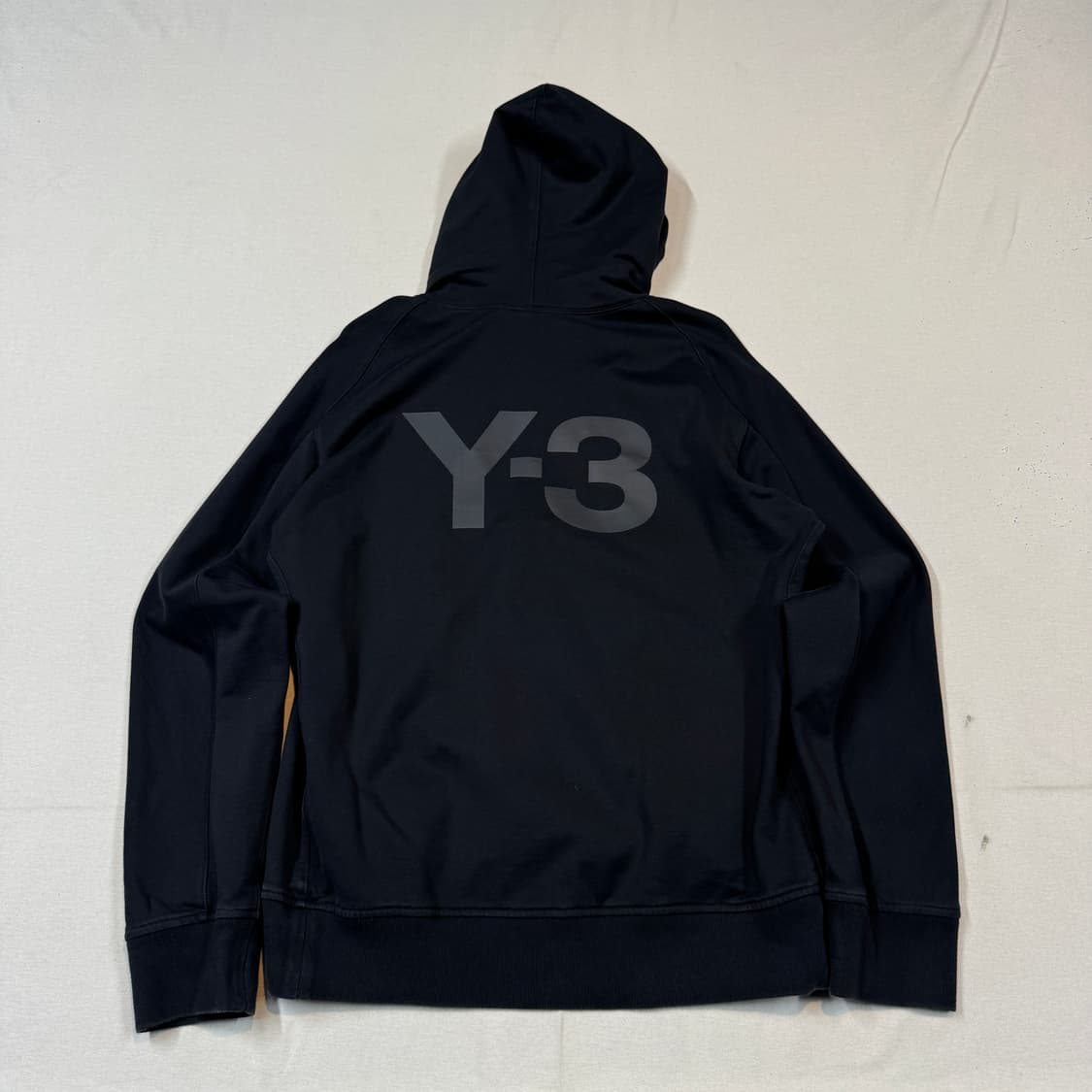 L) Y-3 요지야마모토 아디다스 블랙 후드티 상품이미지1