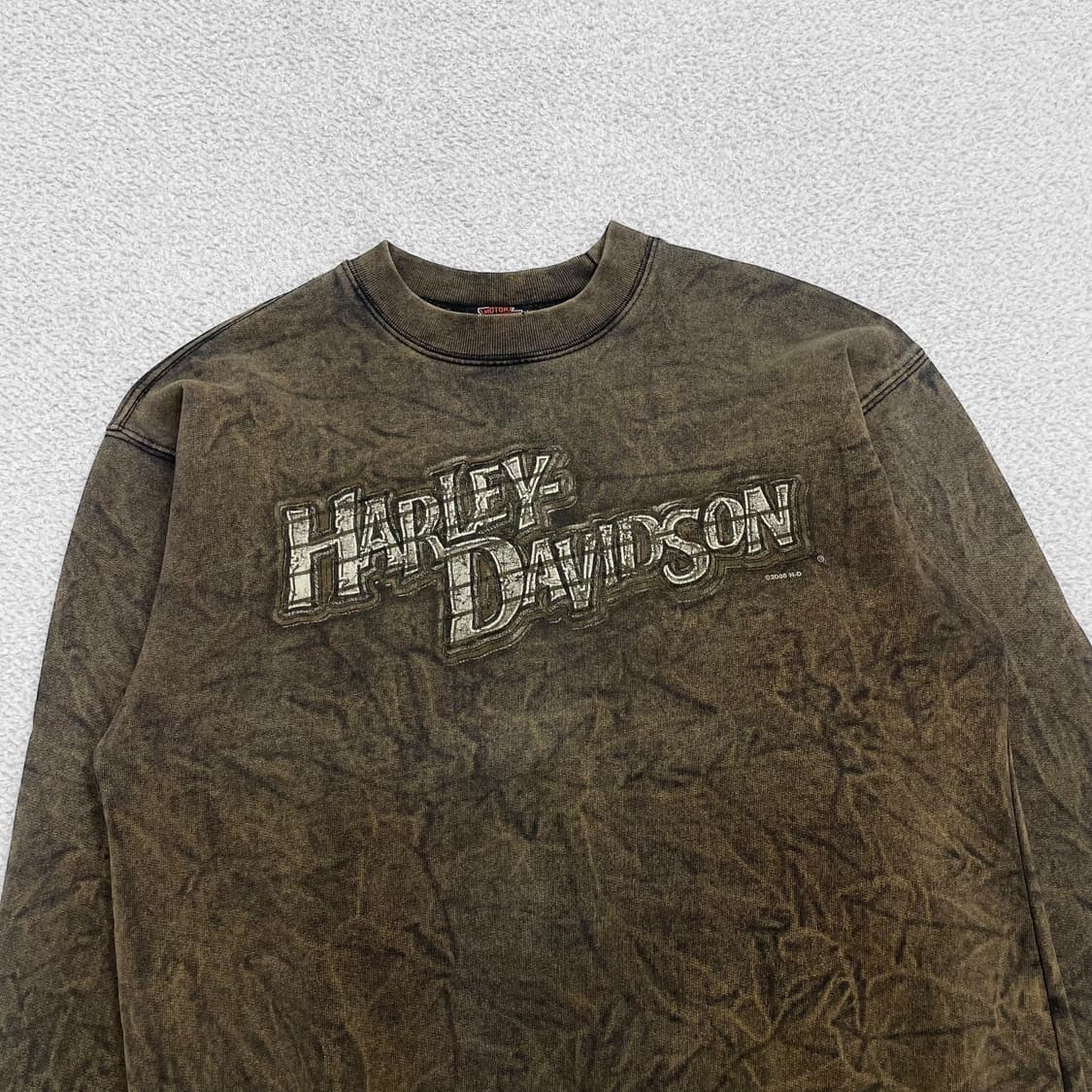 할리데이비슨 더티 빈티지 크루넥 맨투맨 상품이미지3