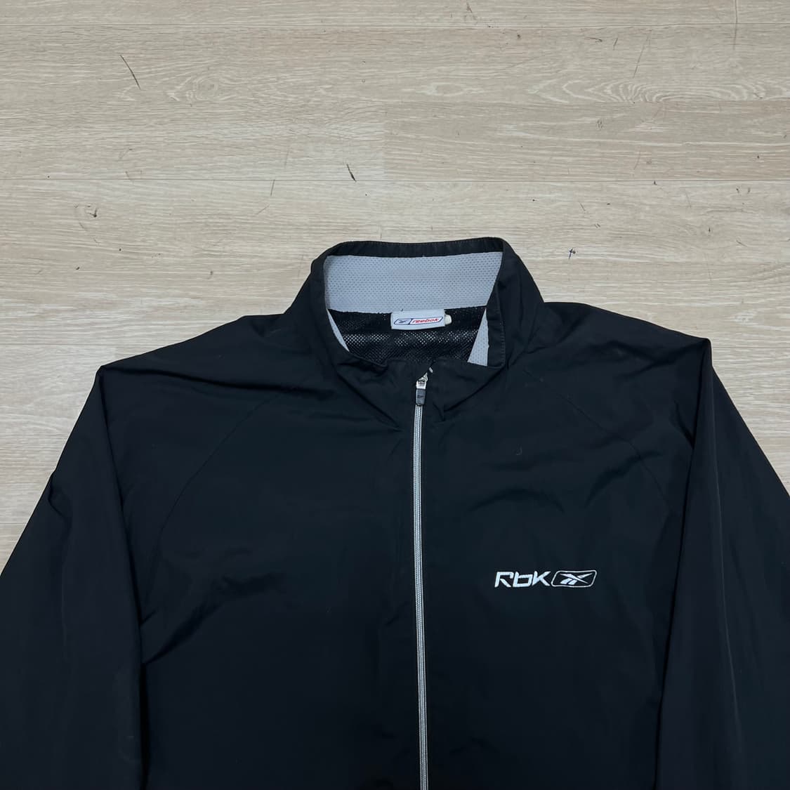 리복 2005 파주 통일 마라톤 바람막이 자켓 [블랙] L/100 상품이미지2