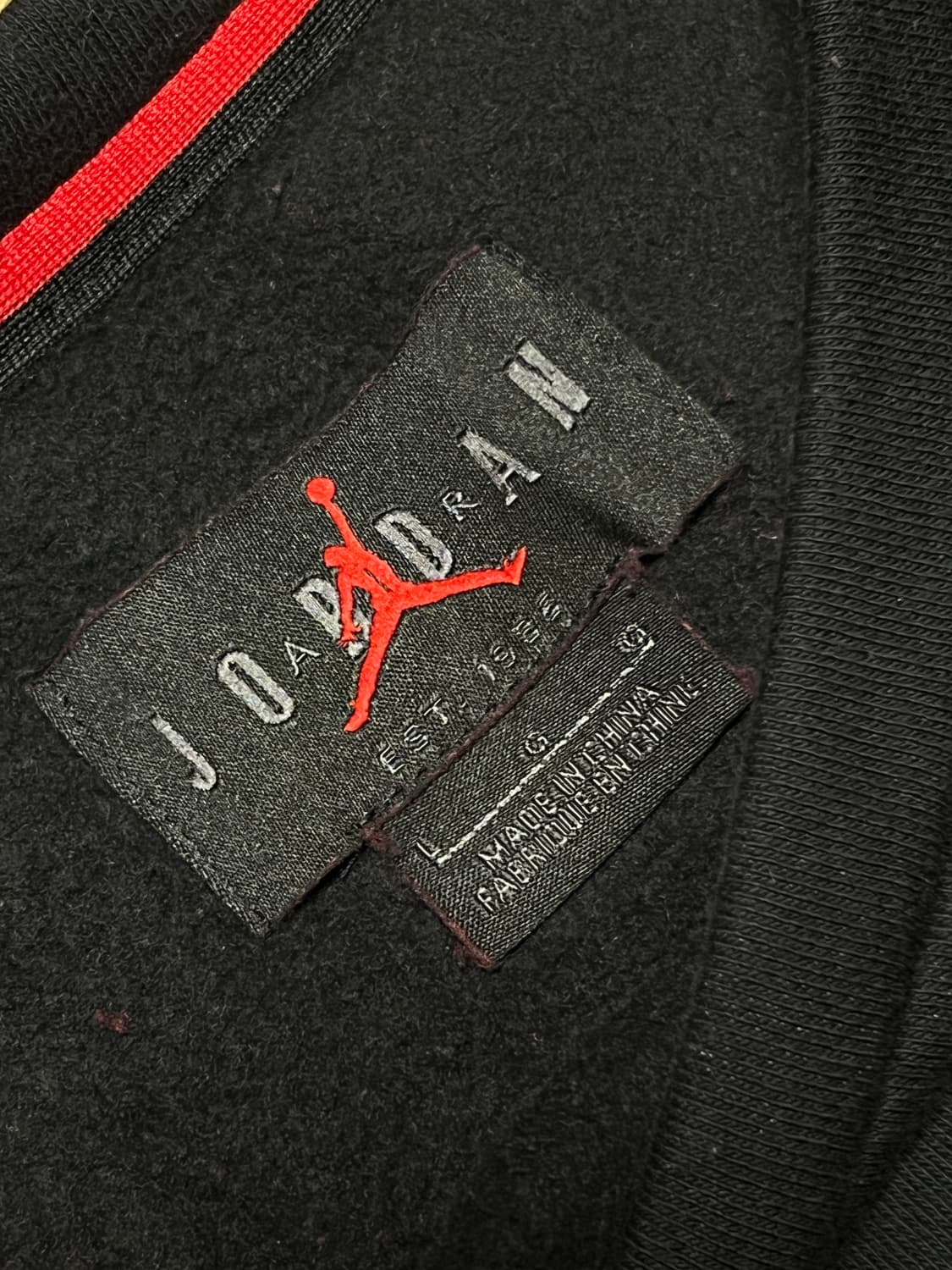 나이키 조던 빅로고 나그랑 기모 맨투맨 L 상품이미지3