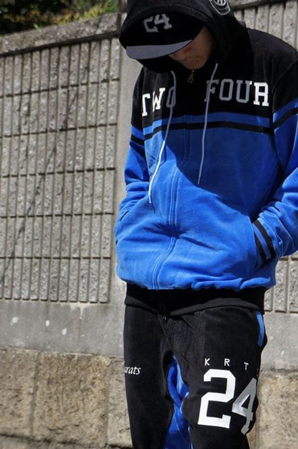 24Karats X 산다이메 벨벳 후드집업 상품이미지6