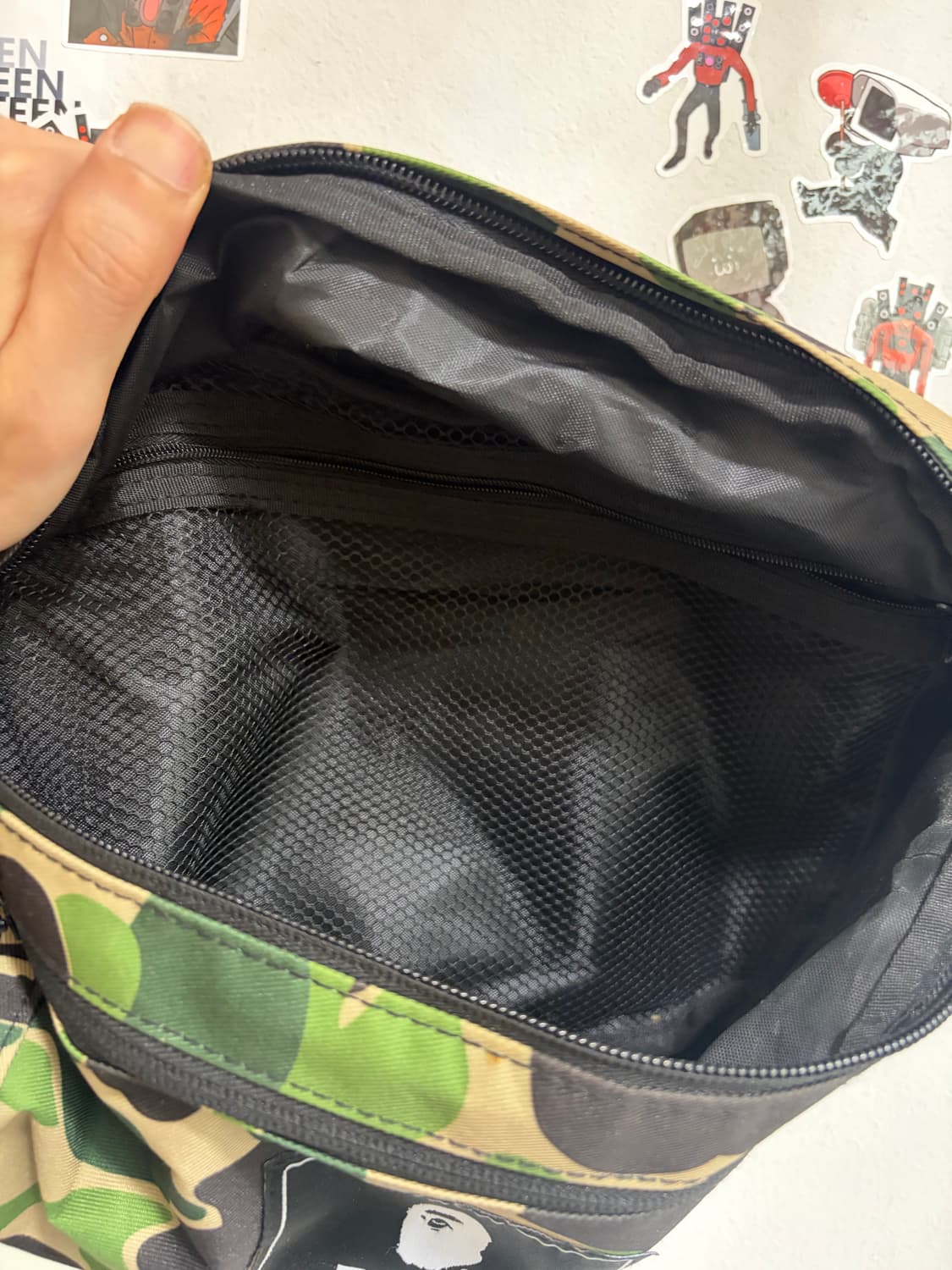 베이프 카모 힙색 상품이미지4