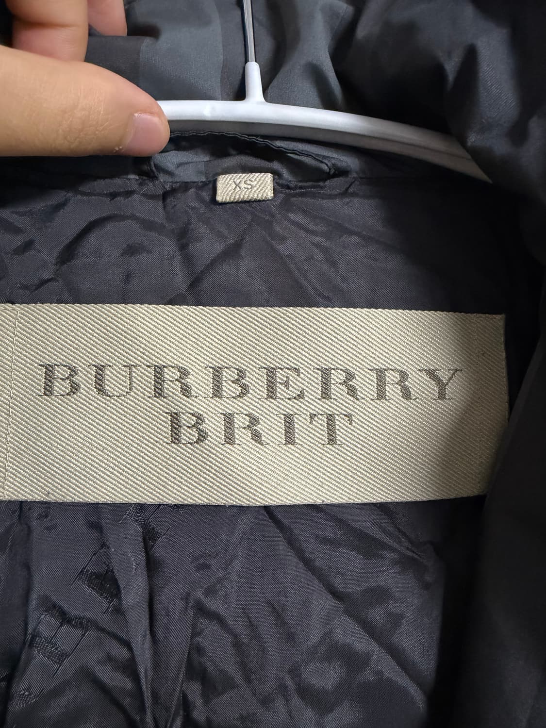 버버리 브릿 체크 패턴 롱패딩 상품이미지4