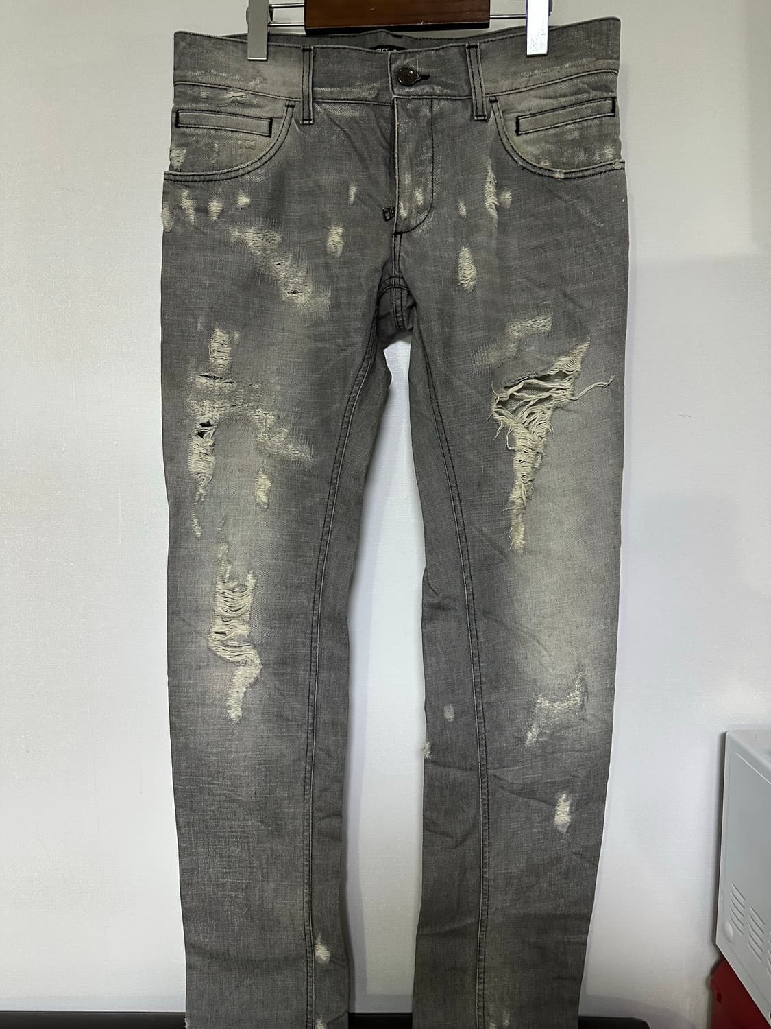 돌체앤가바나 데미지 청바지 상품이미지1