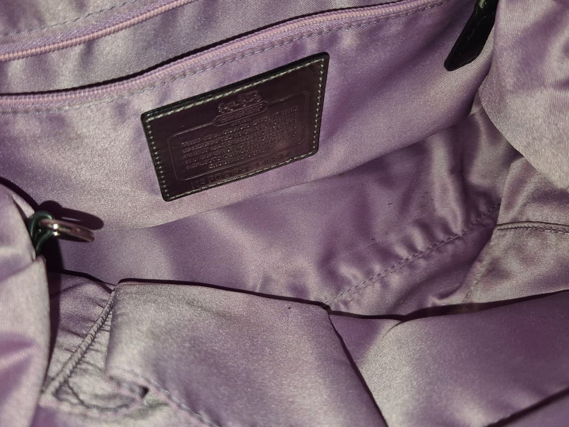 COACH 2000s Black mini Buckle Monogram 상품이미지3