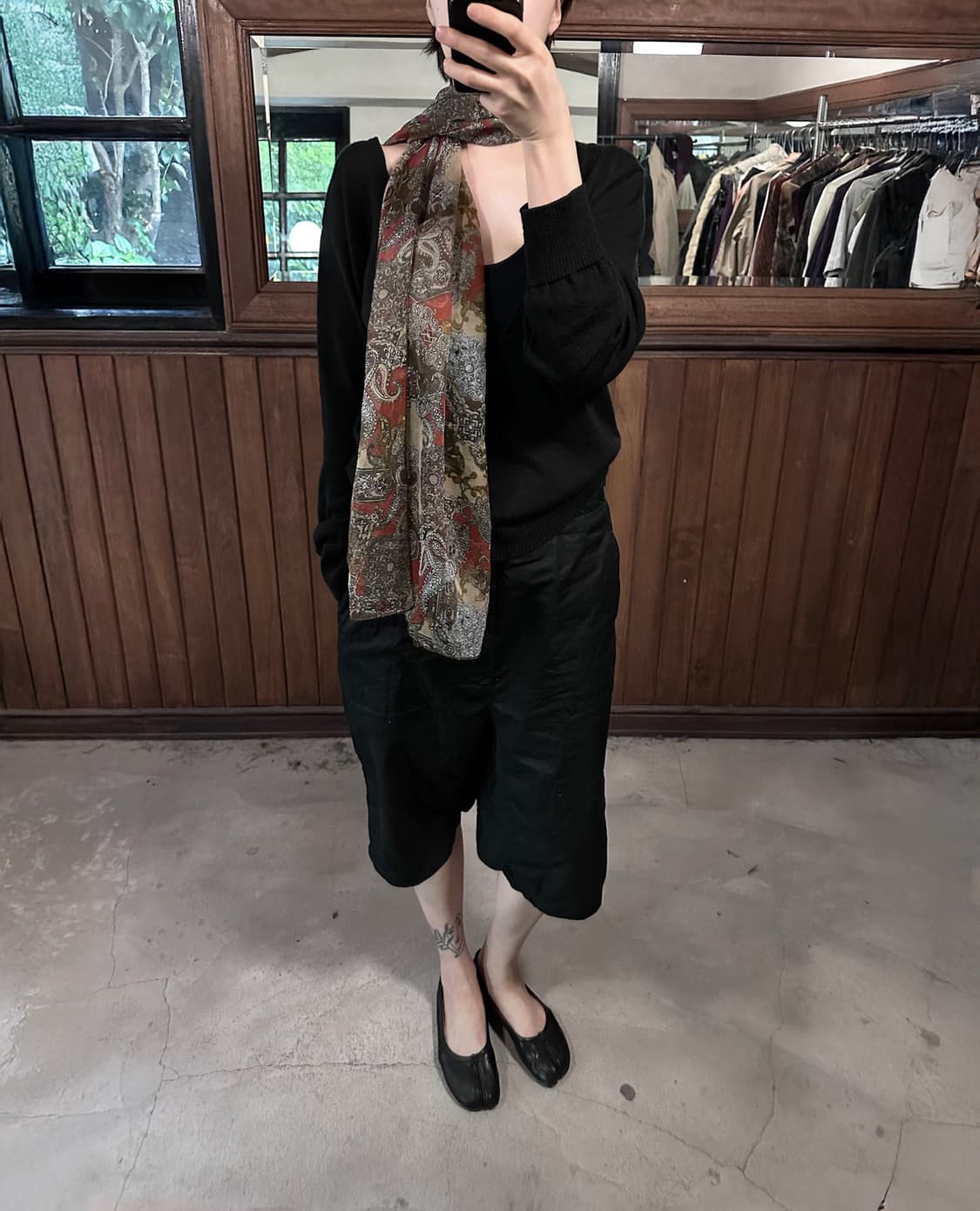 JPV paisley sheer scarf 상품이미지1