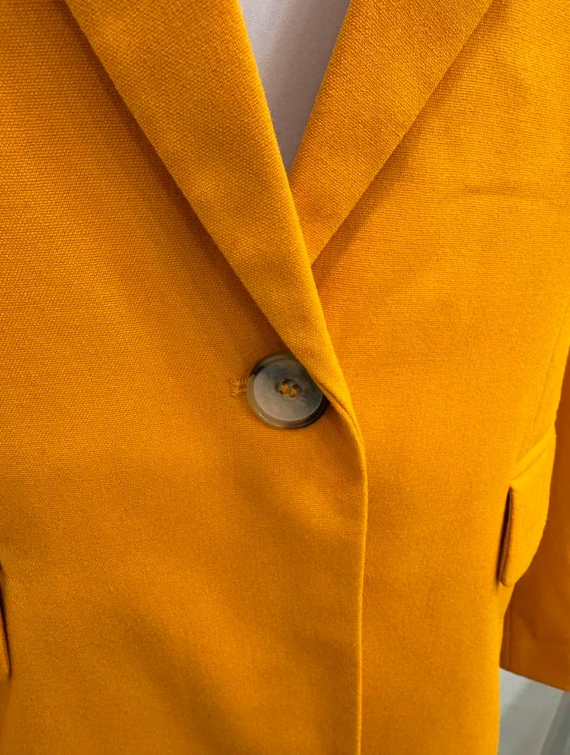 ZARA 머스타드 옐로우 싱글 자켓 상품이미지3