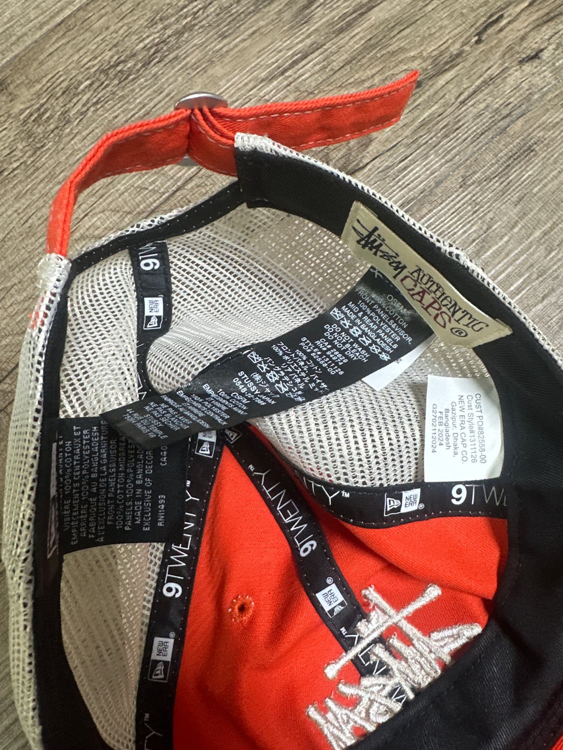 스투시 뉴에라 매쉬캡 상품이미지3