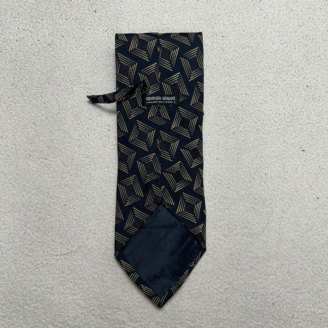 조르지오 아르마니 패턴 실크 넥타이 Made in ITALY 상품이미지2