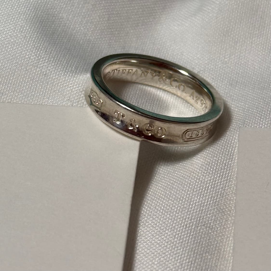 티파니앤코 1837 네로우 실버 링 us 5호 상품이미지2